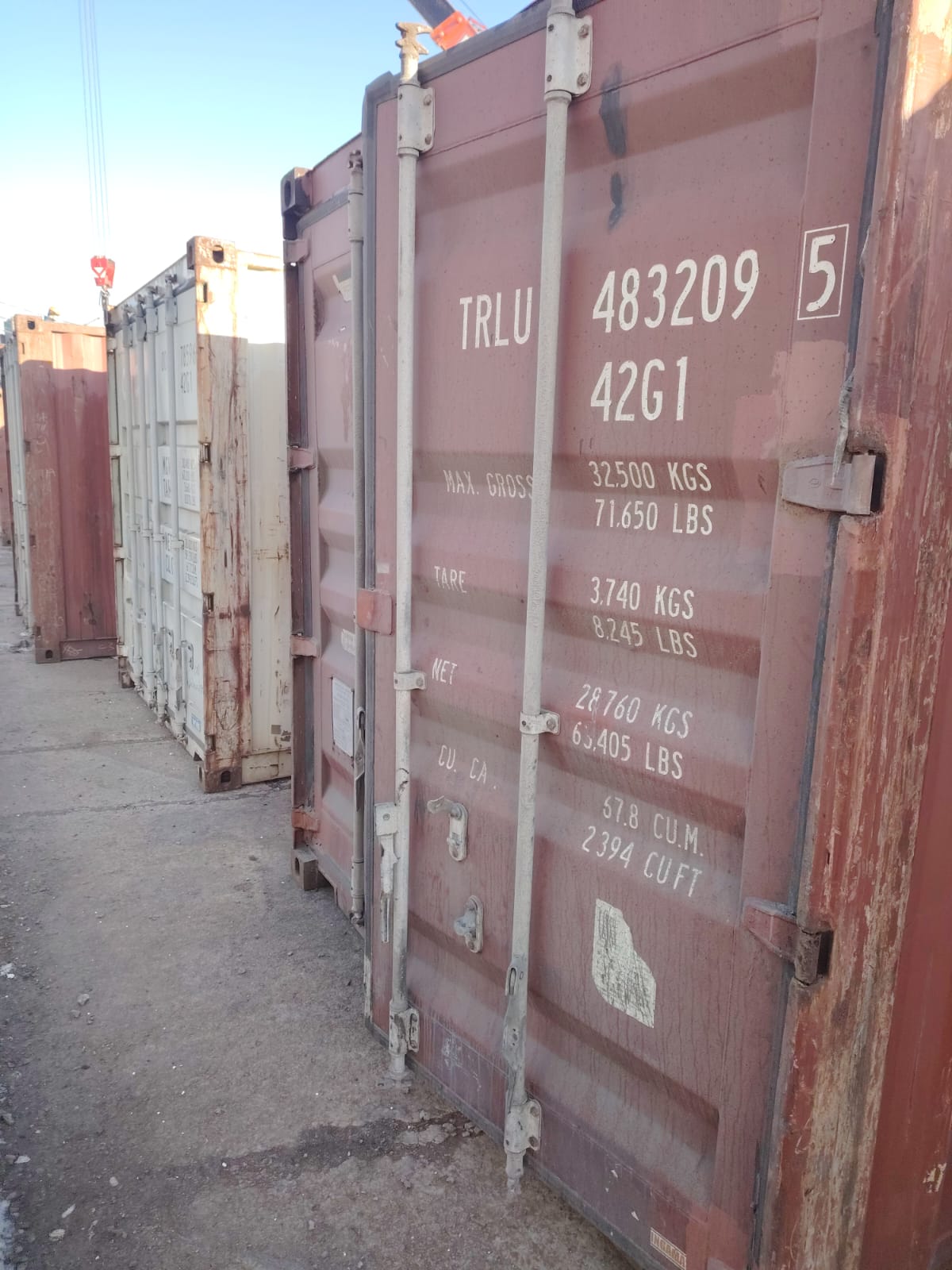 Морской контейнер TRLU4832095